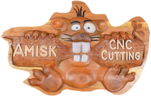 AMisk CNC Cutting Logo